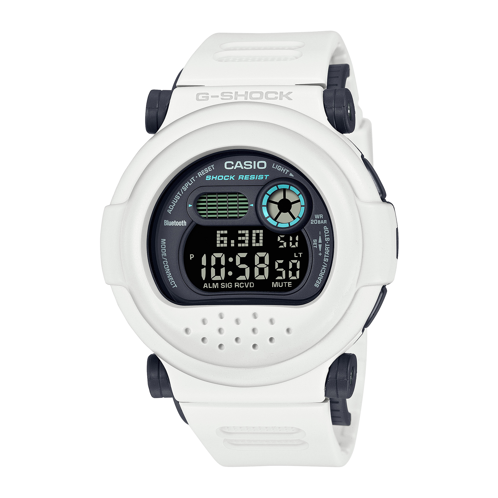 Reloj G-SHOCK G-B001SF-7D Carbono/Resina Hombre Blanco