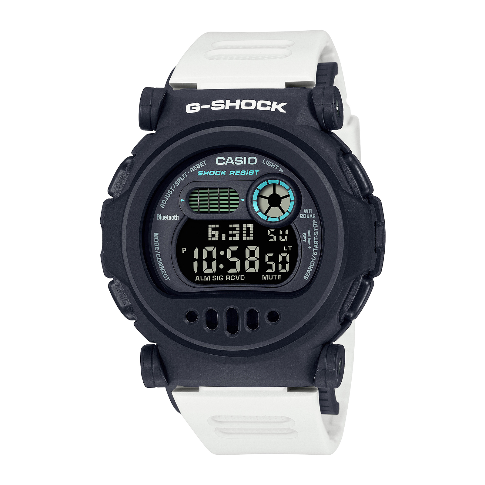 Reloj G-SHOCK G-B001SF-7D Carbono/Resina Hombre Blanco