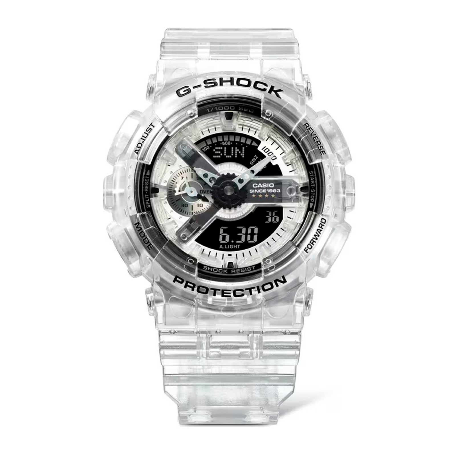 Reloj G-SHOCK GA-114RX-7A Resina Hombre Transparente