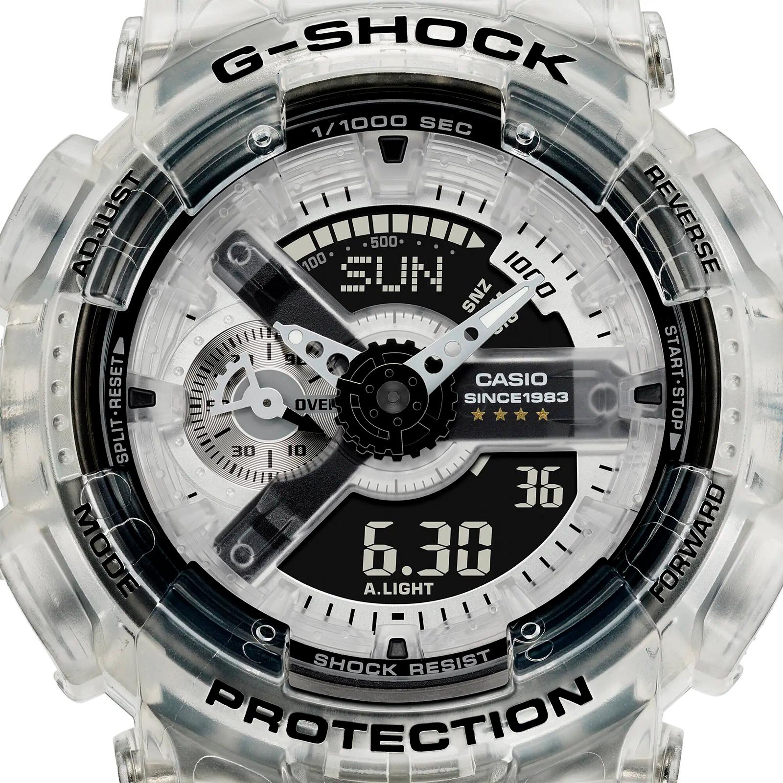 Reloj G-SHOCK GA-114RX-7A Resina Hombre Transparente