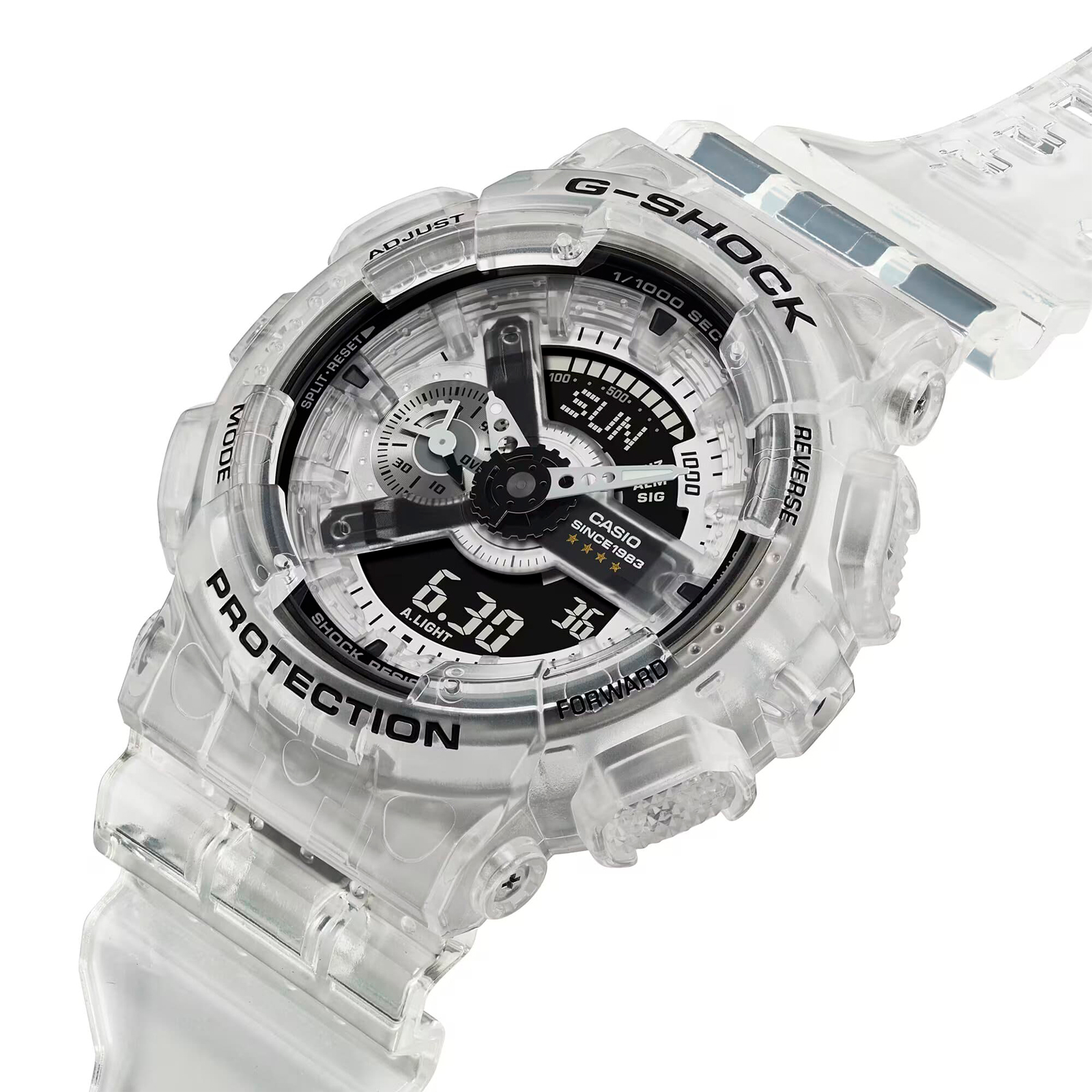 Reloj G-SHOCK GA-114RX-7A Resina Hombre Transparente