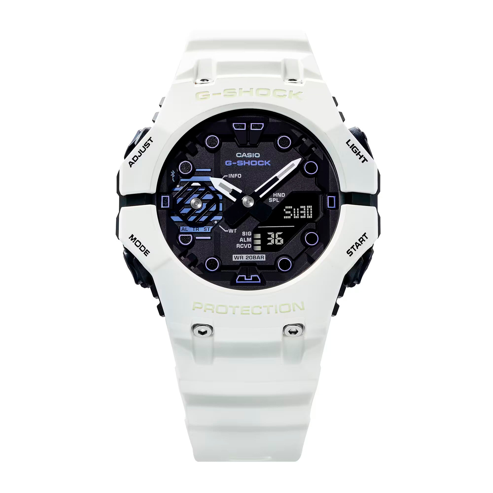 Reloj G-SHOCK GA-B001SF-7A Carbono/Resina Hombre Blanco