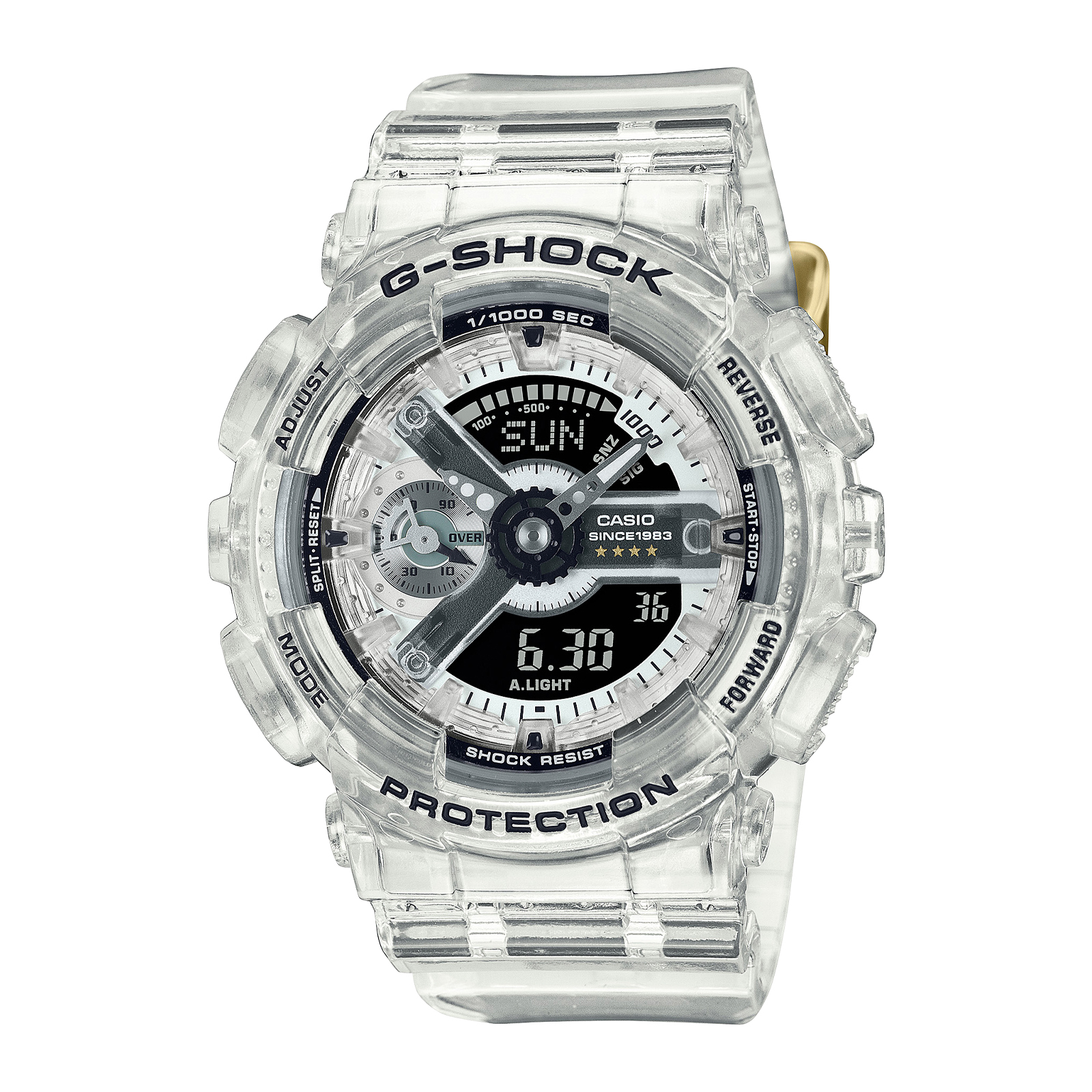 Reloj G-SHOCK GMA-S114RX-7A Resina Mujer Transparente