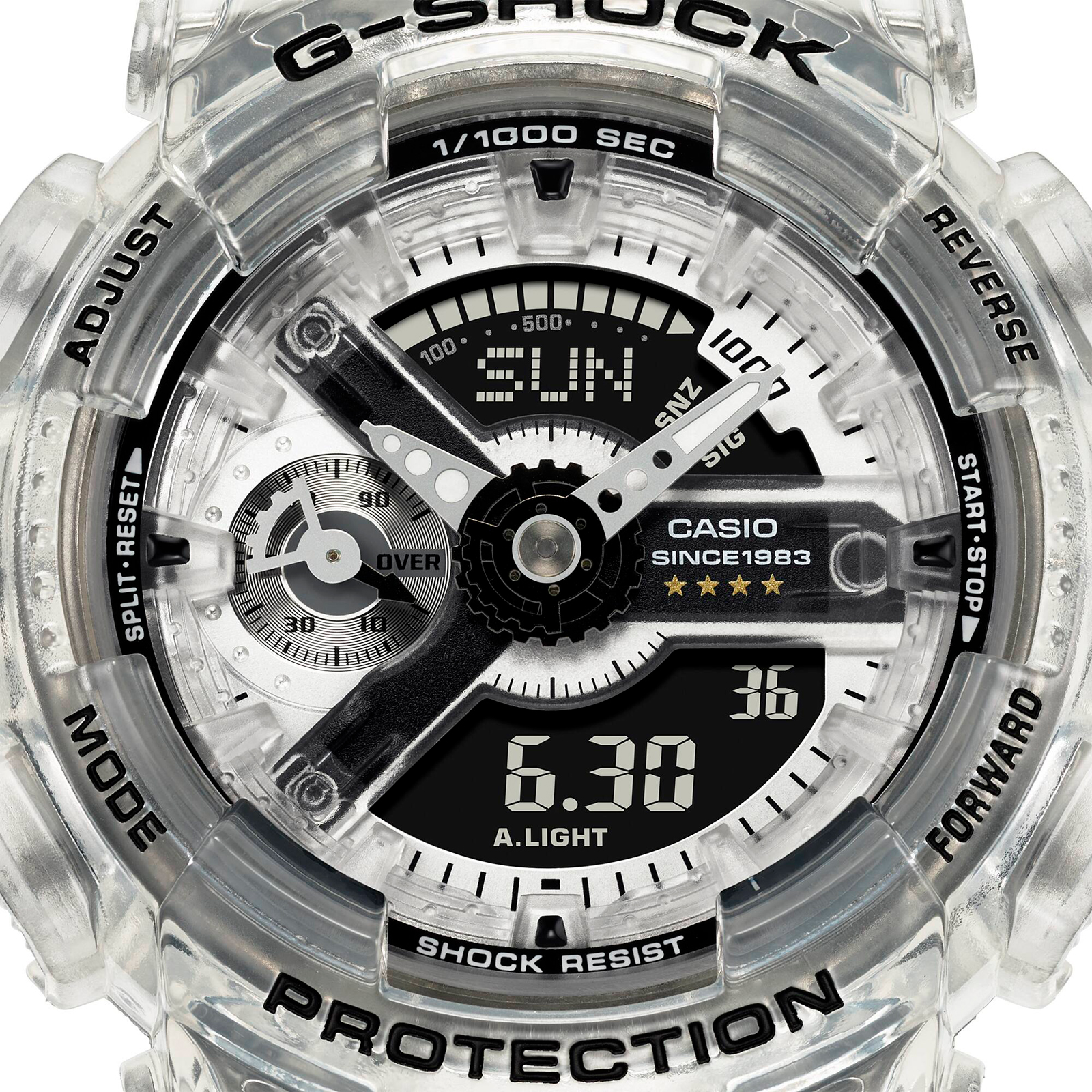 Reloj G-SHOCK GMA-S114RX-7A Resina Mujer Transparente
