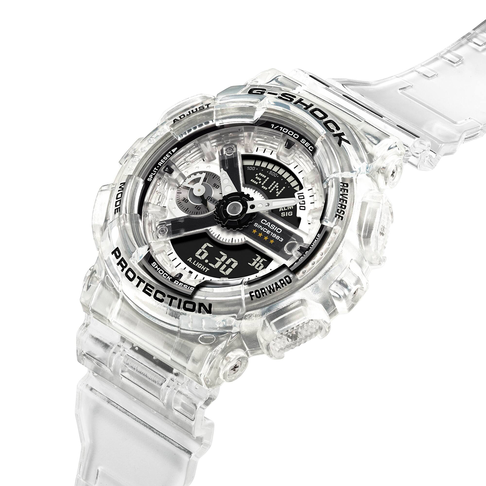 Reloj G-SHOCK GMA-S114RX-7A Resina Mujer Transparente