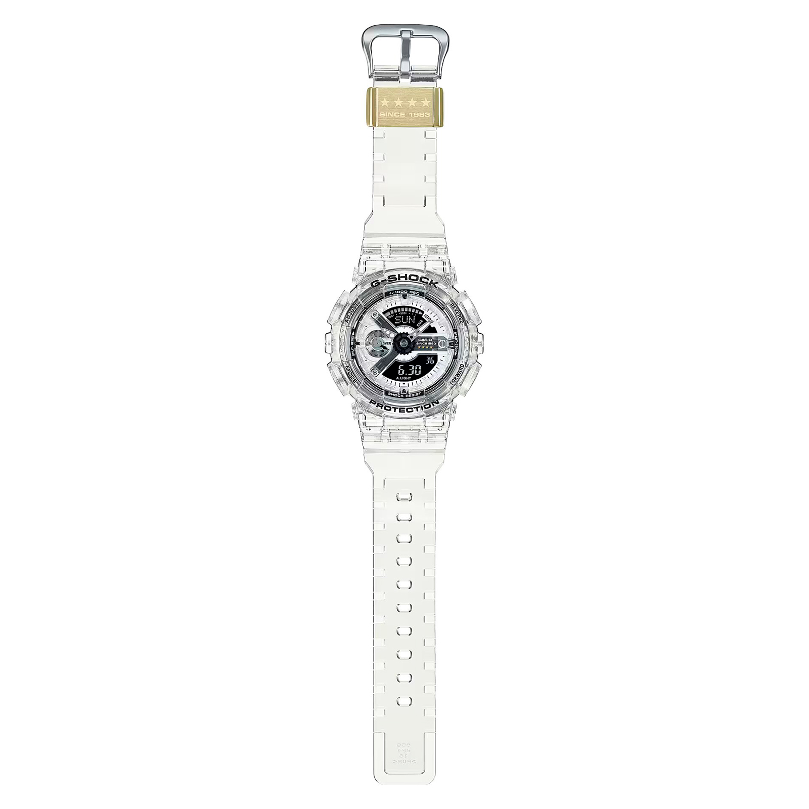 Reloj G-SHOCK GMA-S114RX-7A Resina Mujer Transparente