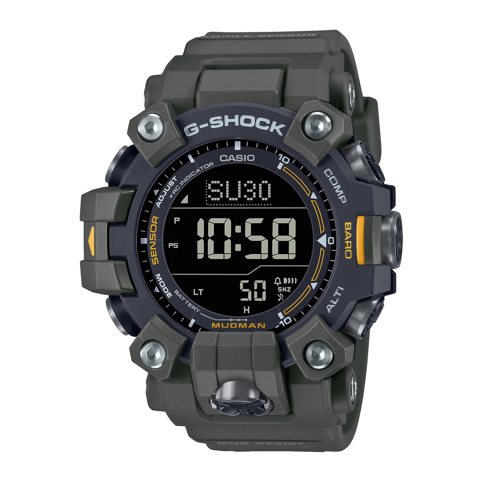 Reloj G-SHOCK GW-9500-3D Resina Hombre Negro/Verde