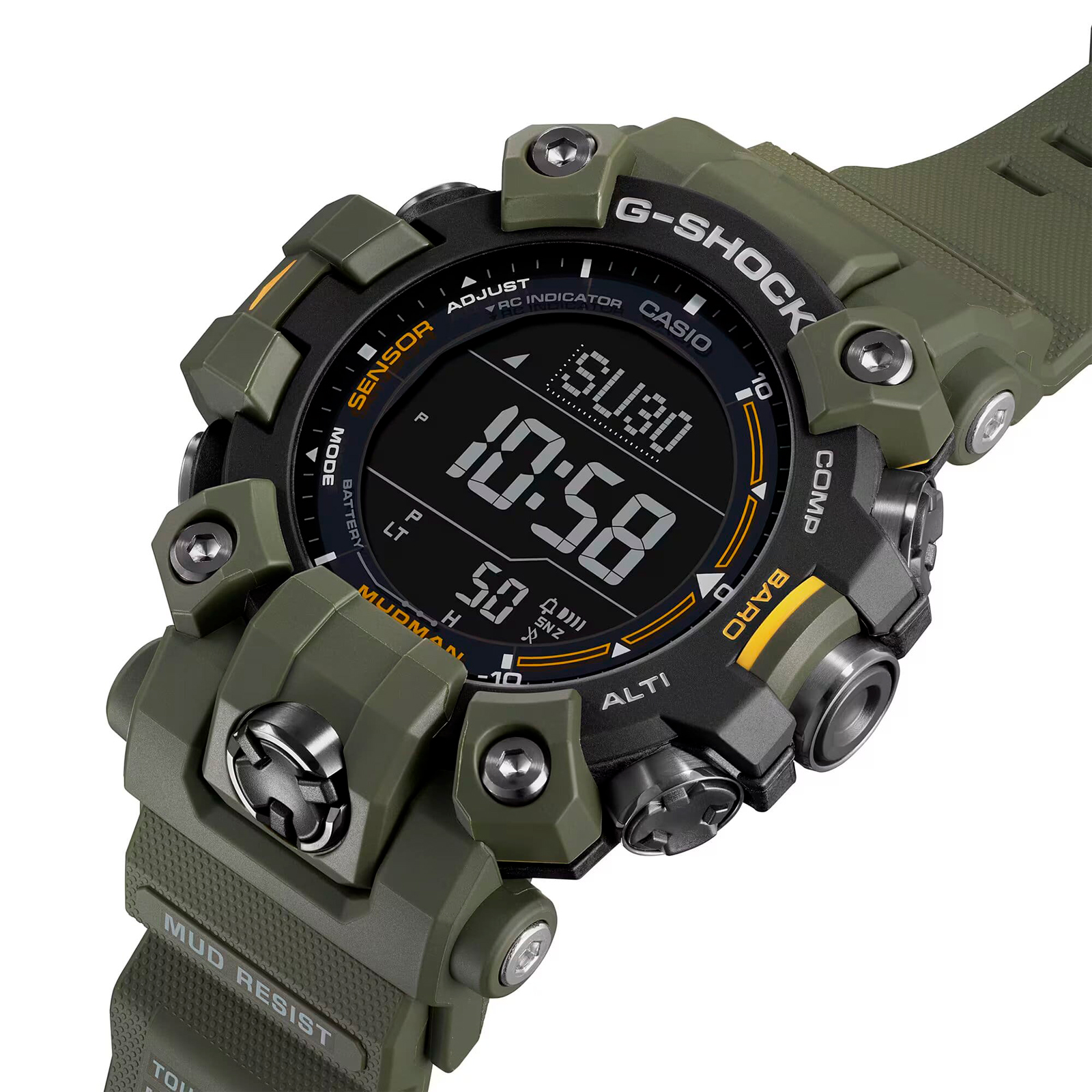 Reloj G-SHOCK GW-9500-3D Resina Hombre Negro/Verde