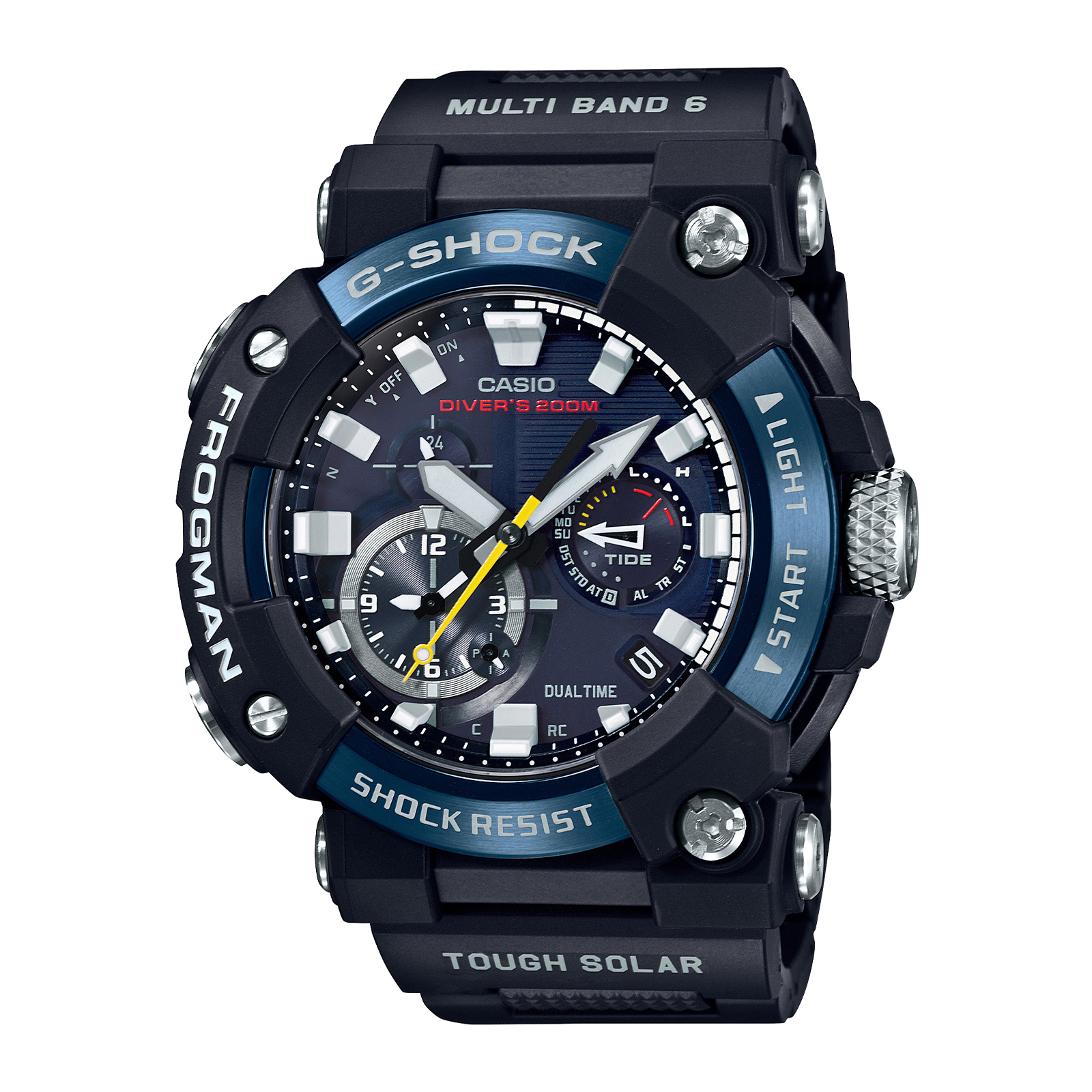 CASIO Reloj solar G-Shock FROGMAN GWF-A1000-1A2JF para hombre (productos  originales nacionales de Japón), marino, Moderno