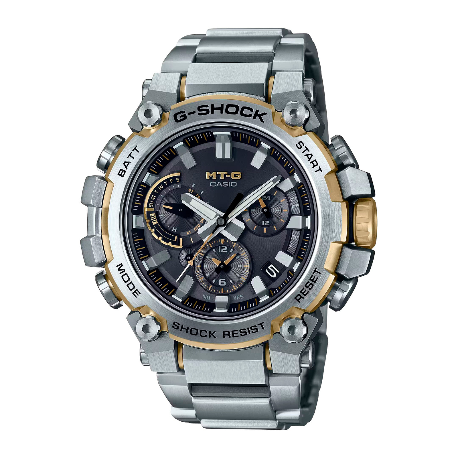 Reloj G-SHOCK MTG-B3000D-1A9 Resina/Acero Hombre Plateado