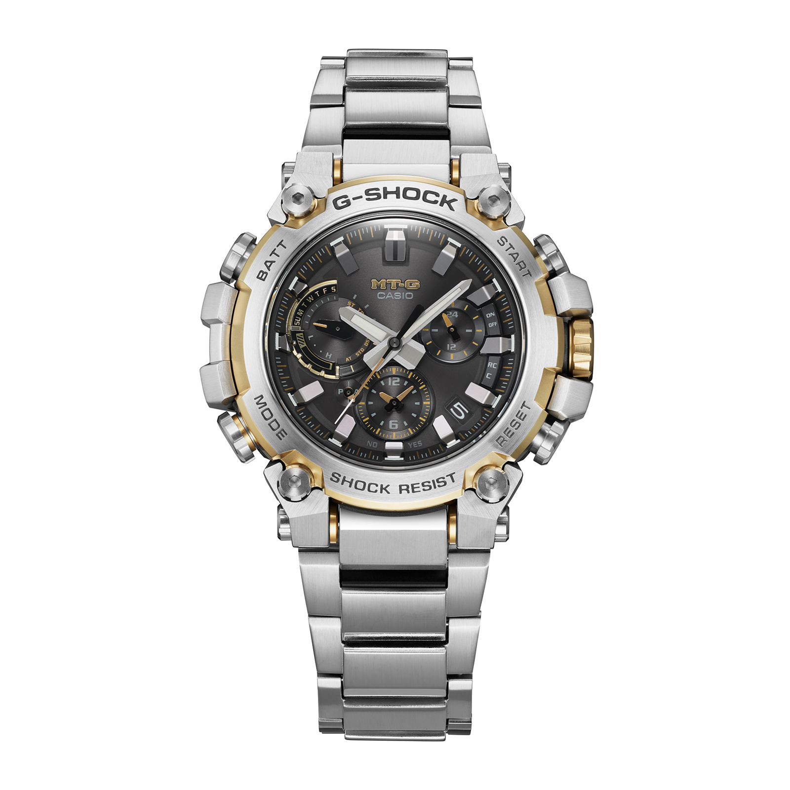 Reloj G-SHOCK MTG-B3000D-1A9 Resina/Acero Hombre Plateado