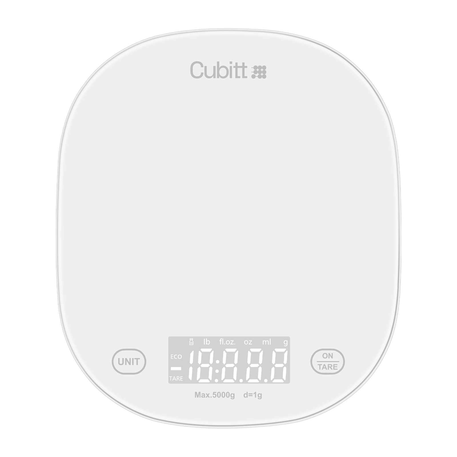 Balanza Inteligente CUBITT de Cocina Blanco