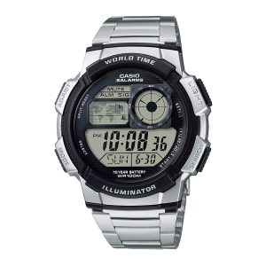Reloj CASIO AE-1000WD-1A Resina Juvenil Plateado