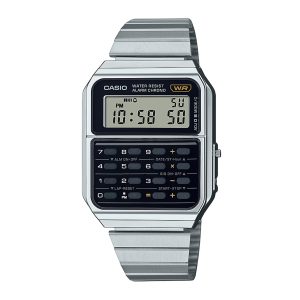 Reloj CASIO CA-500WE-1A Resina/Cromado Juvenil Plateado