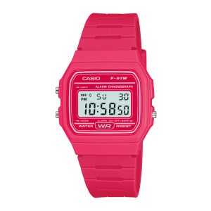 Reloj CASIO F-91WC-4A Resina Juvenil Rosado