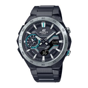 Reloj EDIFICE ECB-2200DD-1A Carbono/Acero Hombre Negro