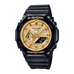 Reloj G-SHOCK GA-2100GB-1A Carbono/Resina Hombre Negro
