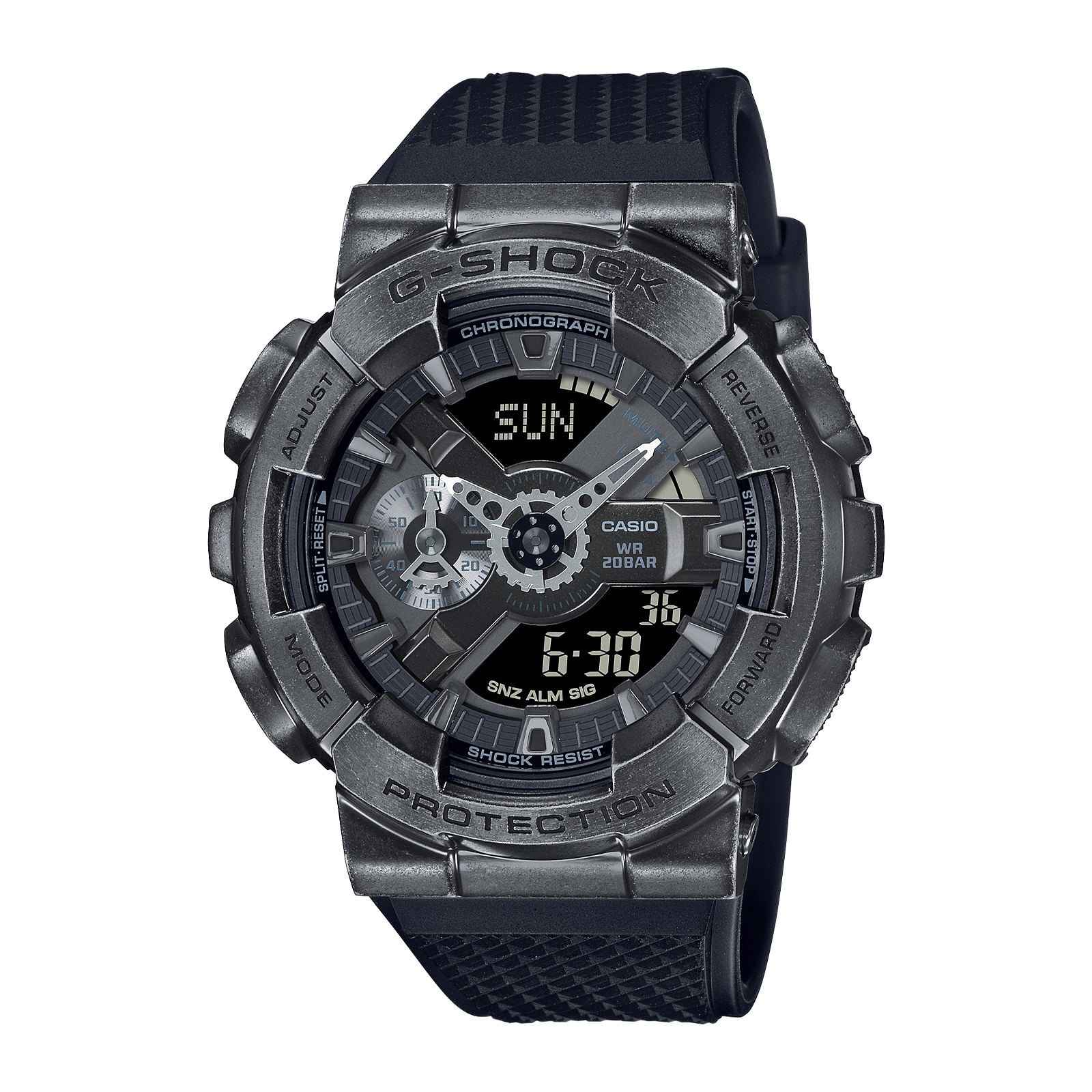 Reloj G-SHOCK GM-110VB-1A Resina/Acero Hombre Gris