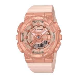 Reloj G-SHOCK GM-S110PG-4A Resina/Acero Mujer Oro Rosa