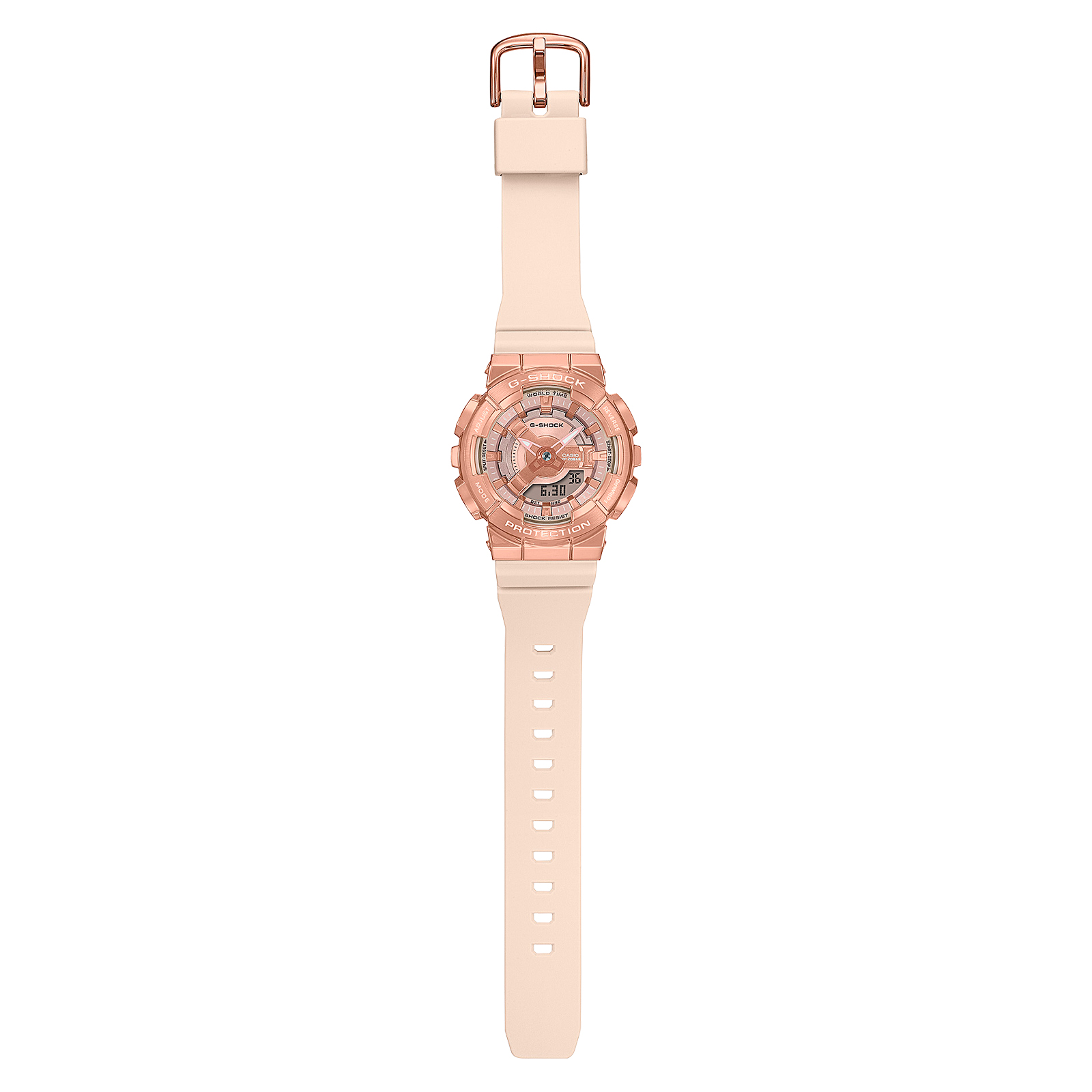 Reloj G-SHOCK GM-S110PG-4A Resina/Acero Mujer Oro Rosa