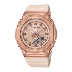 Reloj G-SHOCK GM-S2100PG-4A Resina/Acero Mujer Oro Rosa