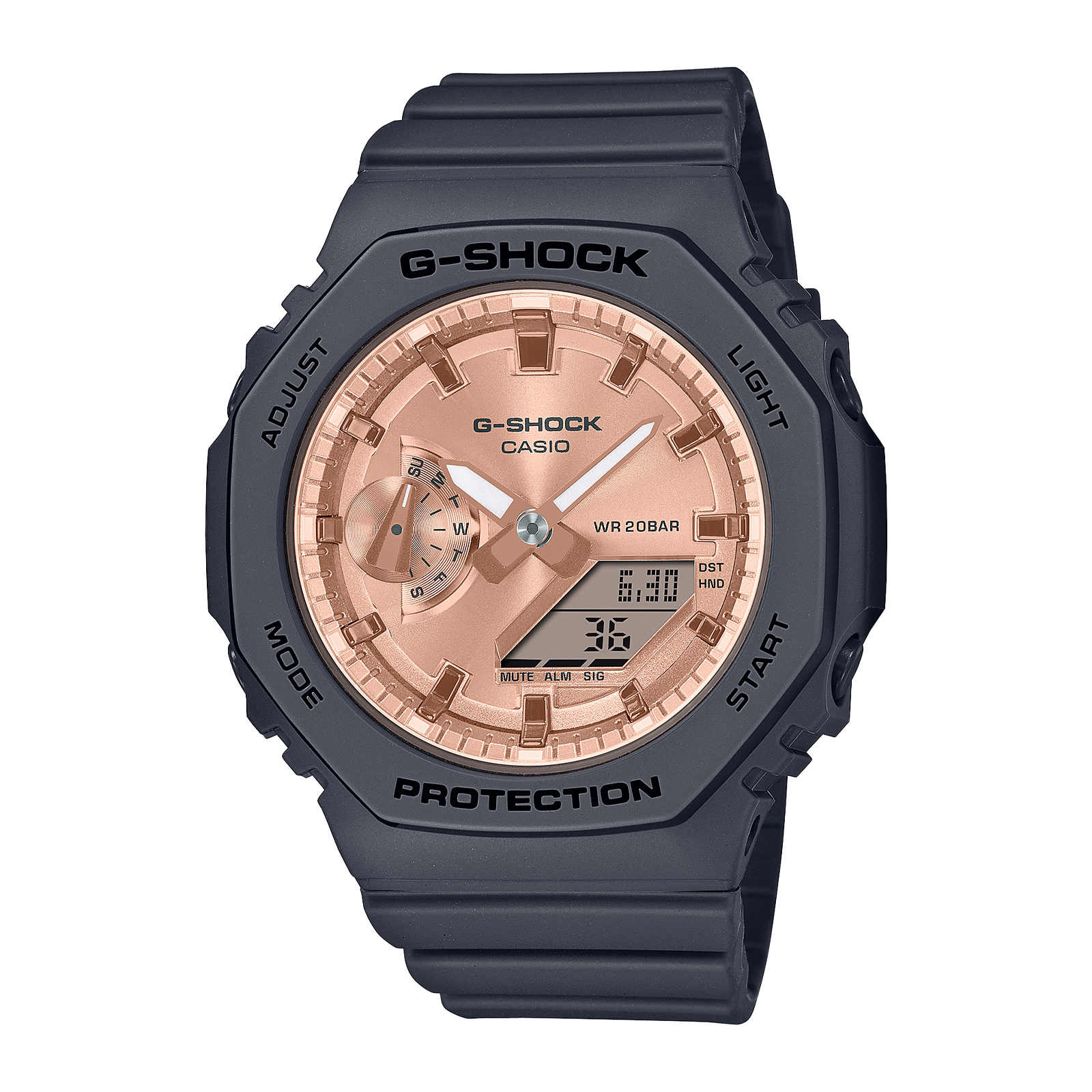 Reloj G-SHOCK GMA-S2100MD-1A Carbono/Resina Mujer Negro