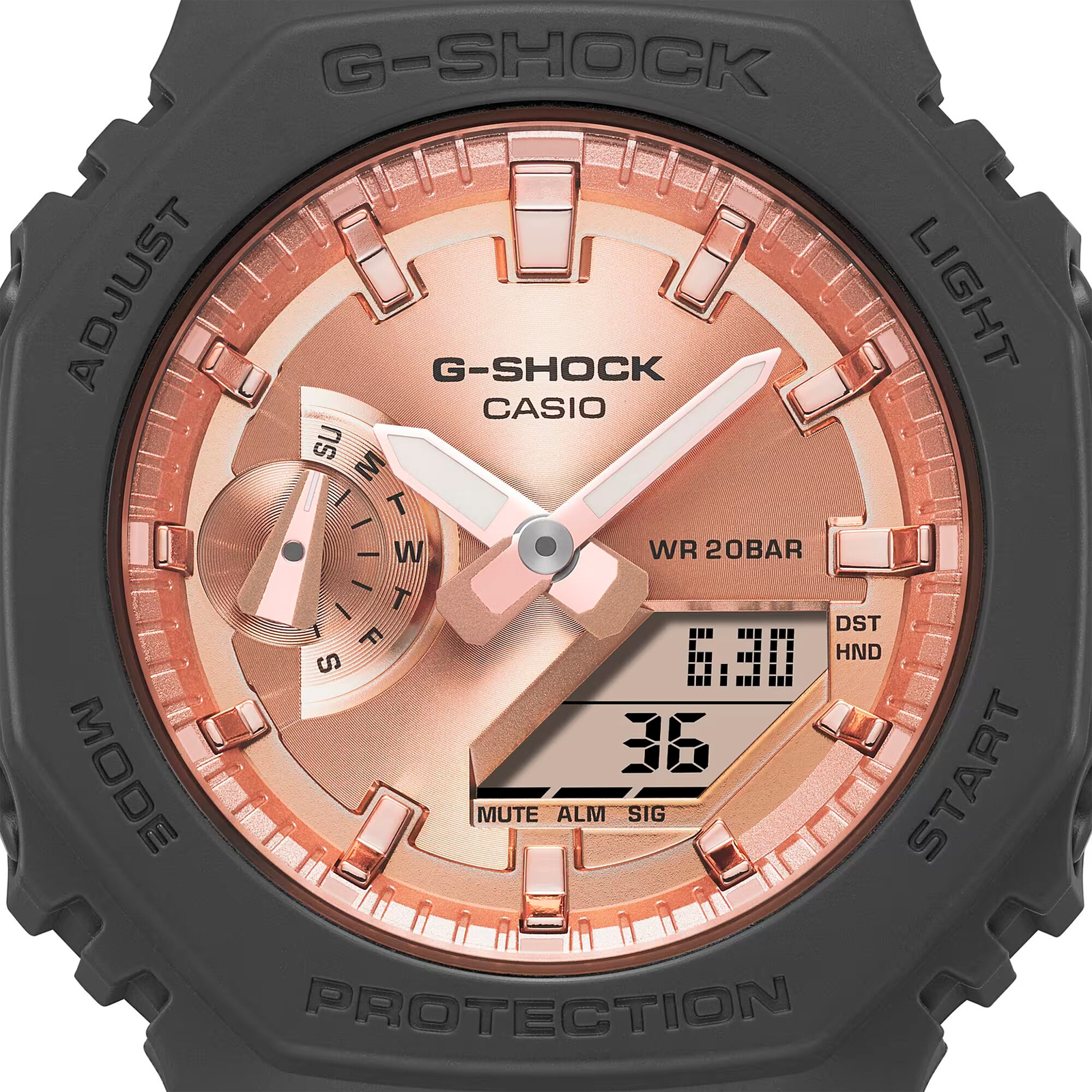 Reloj G-SHOCK GMA-S2100MD-1A Carbono/Resina Mujer Negro