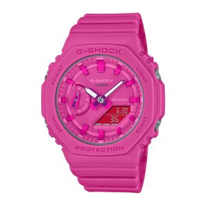 Reloj G-SHOCK GMA-S2100P-4A Carbono/Resina Mujer Rosado