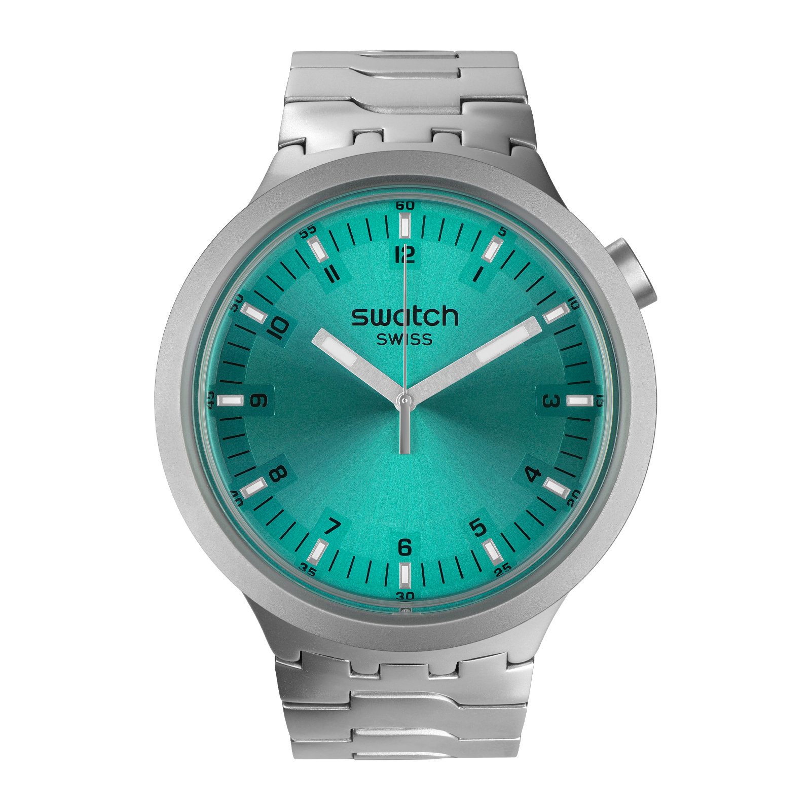 Reloj SWATCH AQUA SHIMMER SB07S100G Plateado