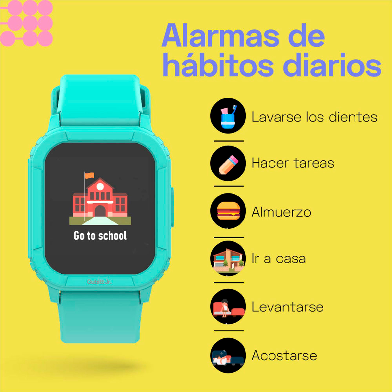 Smartwatch CUBITT Jr. Azul