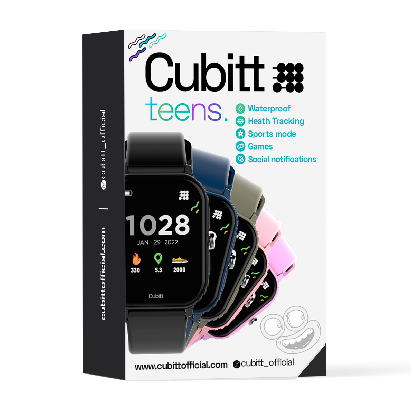 Smartwatch CUBITT Teens Azul