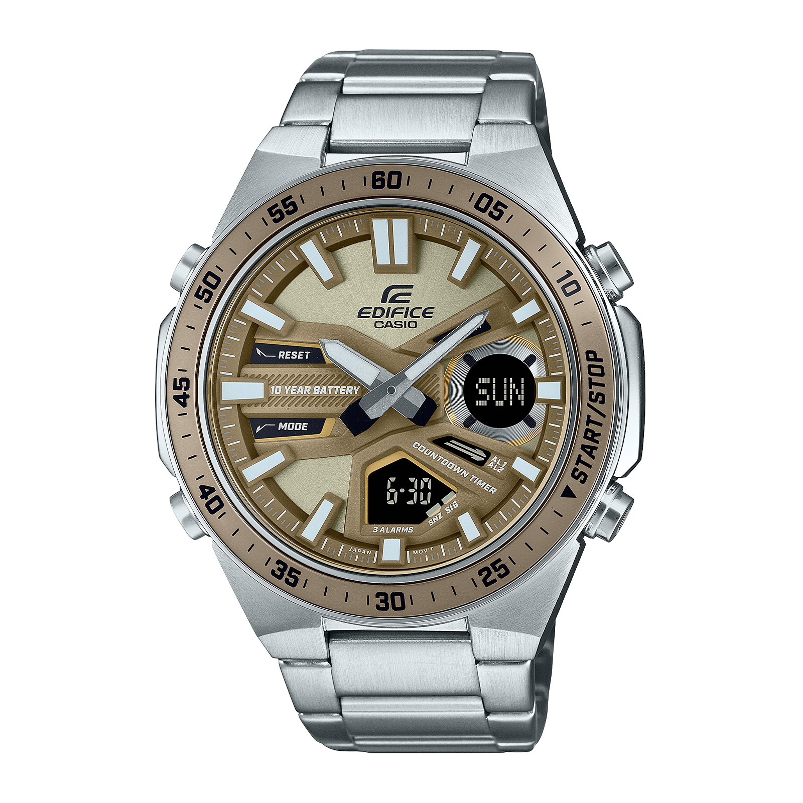 Reloj EDIFICE EFV-C110D-5A Acero Hombre Plateado