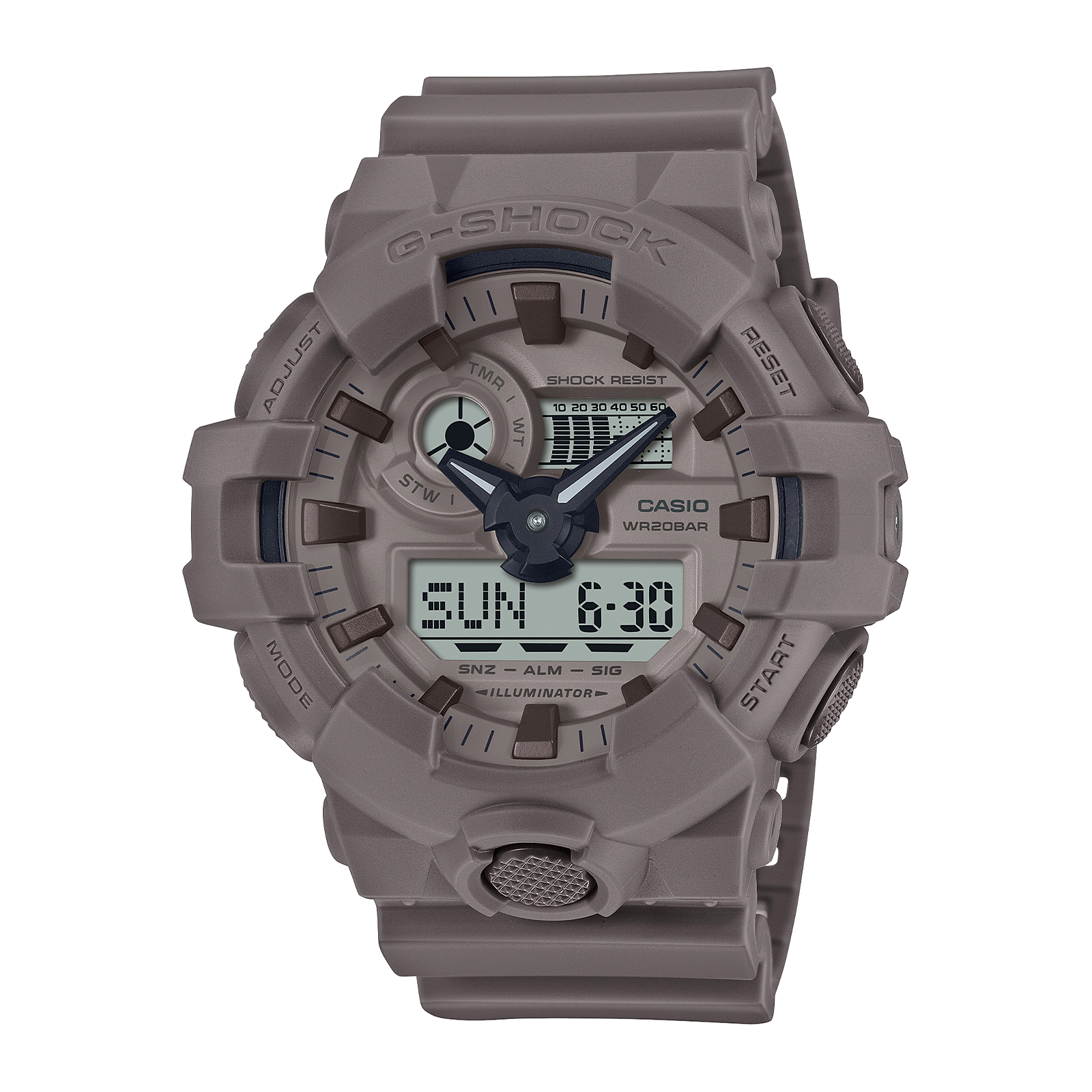 Reloj G-SHOCK GA-700NC-5A Resina Hombre Marron