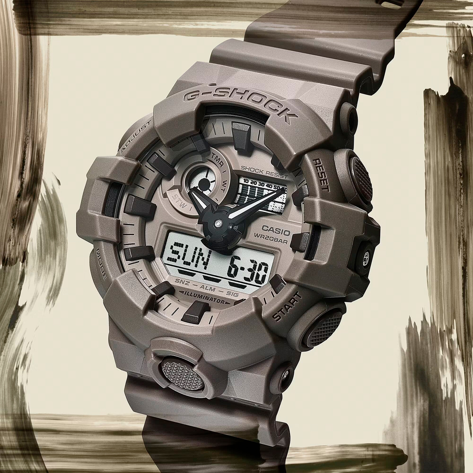 Reloj G-SHOCK GA-700NC-5A Resina Hombre Marron