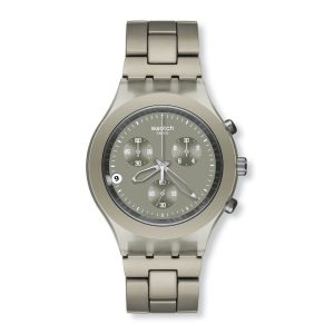 Reloj SWATCH FULL-BLOODED SMOKY SAND SVCG4000AG Gris