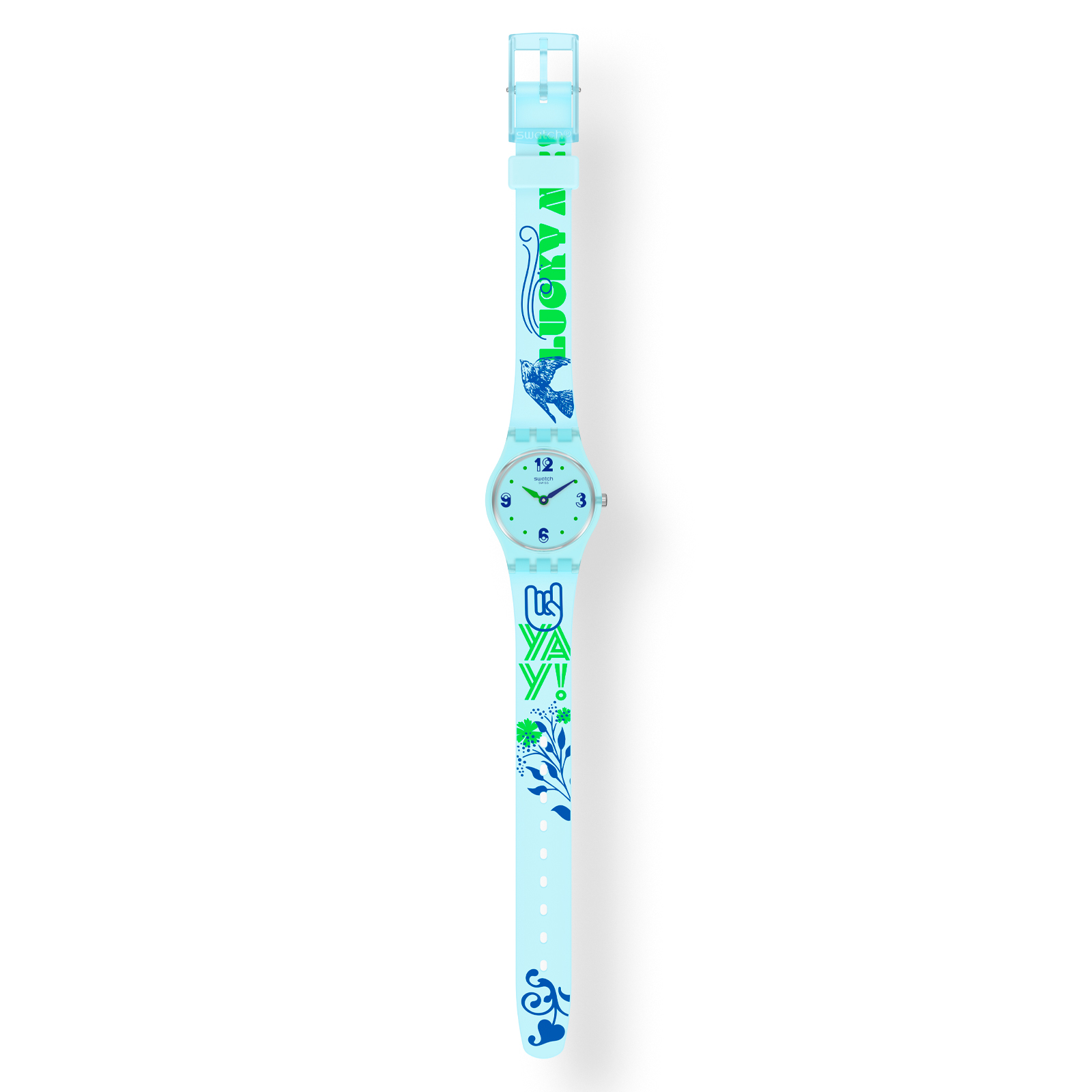 Reloj SWATCH #GREENTOUCHE LN157 Transparente