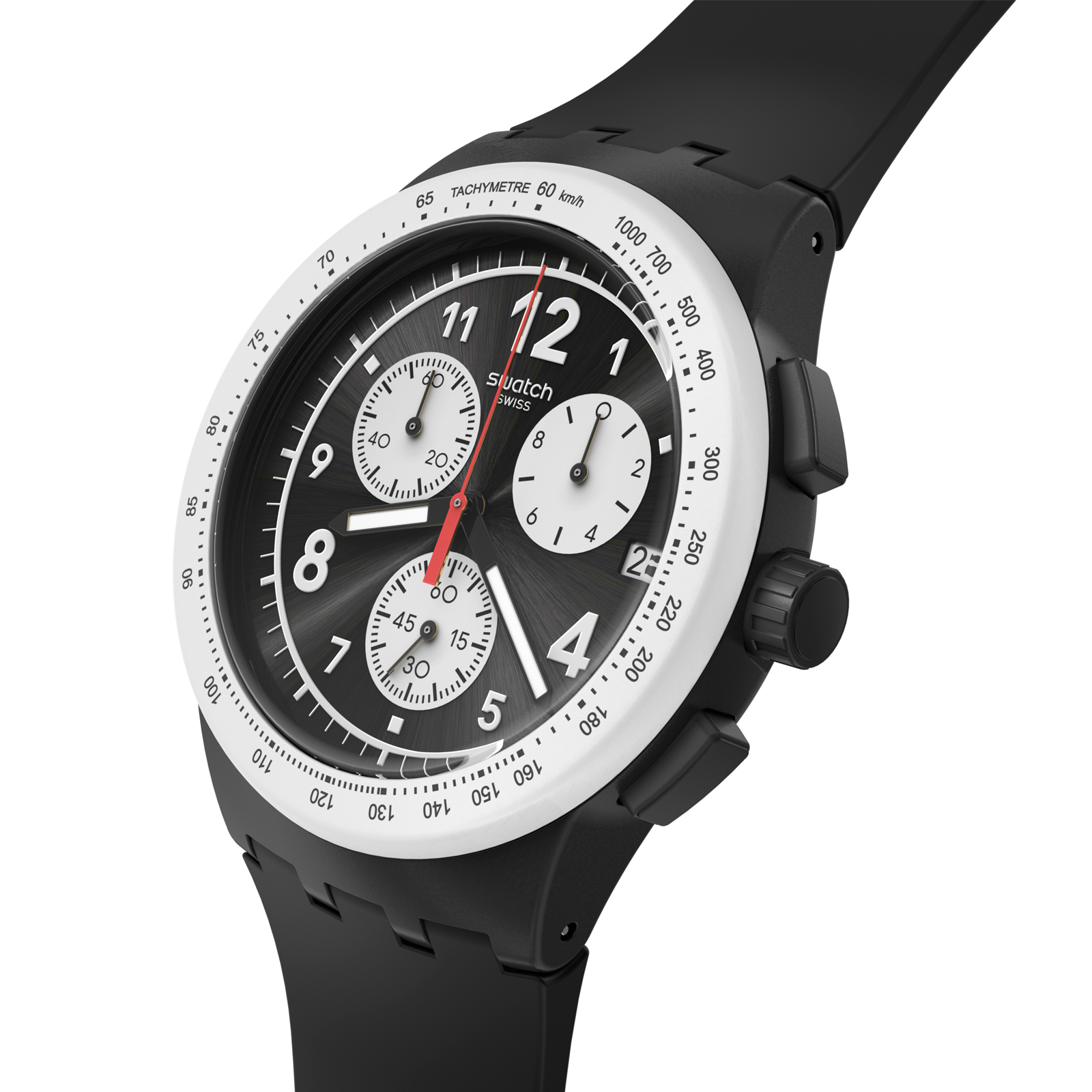 Reloj SWATCH NOTHING BASIC ABOUT BLACK SUSB420 Negro
