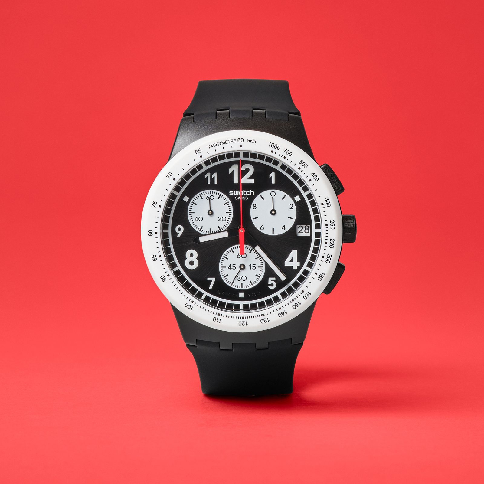 Reloj SWATCH NOTHING BASIC ABOUT BLACK SUSB420 Negro