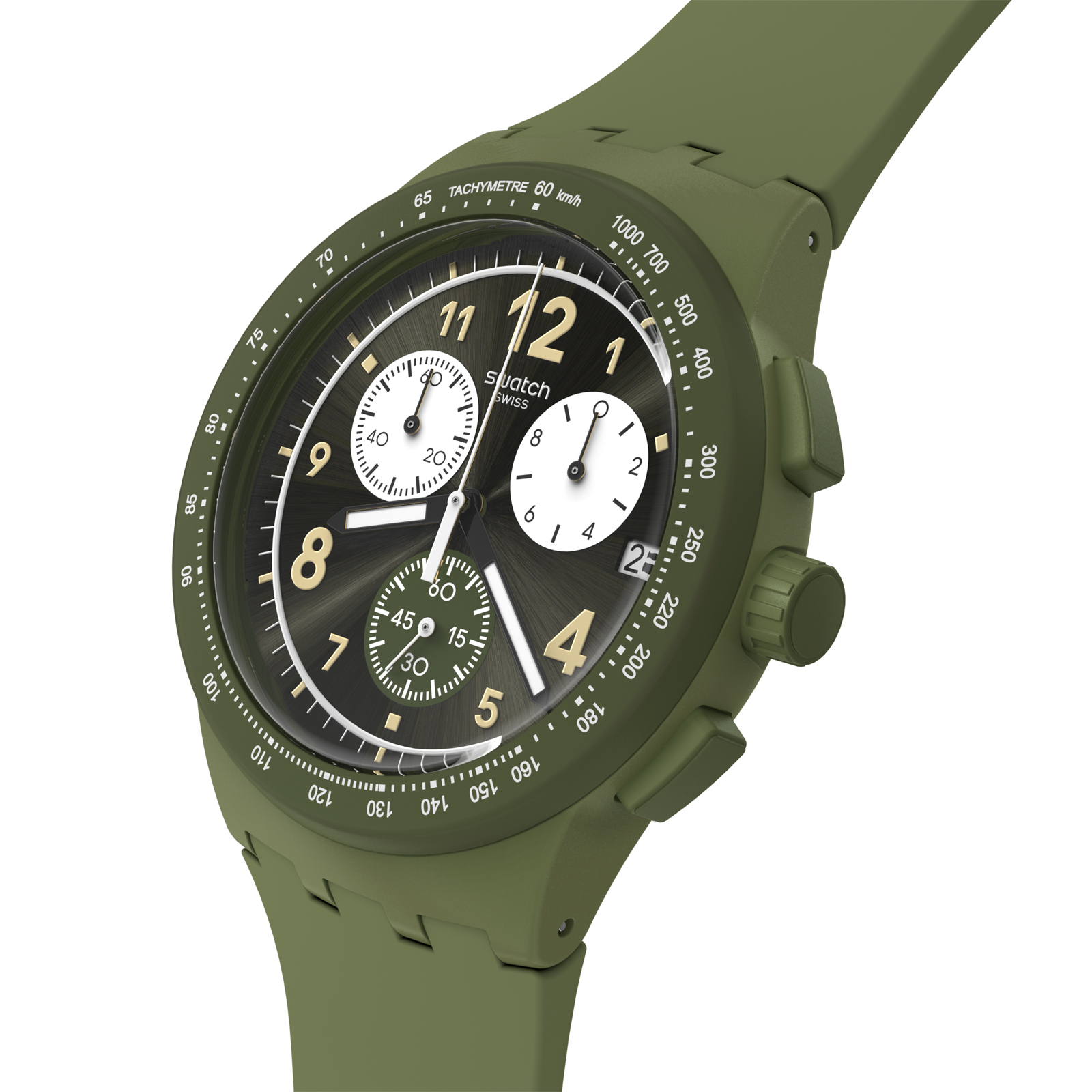 Reloj SWATCH NOTHING BASIC ABOUT GREEN SUSG406 Verde