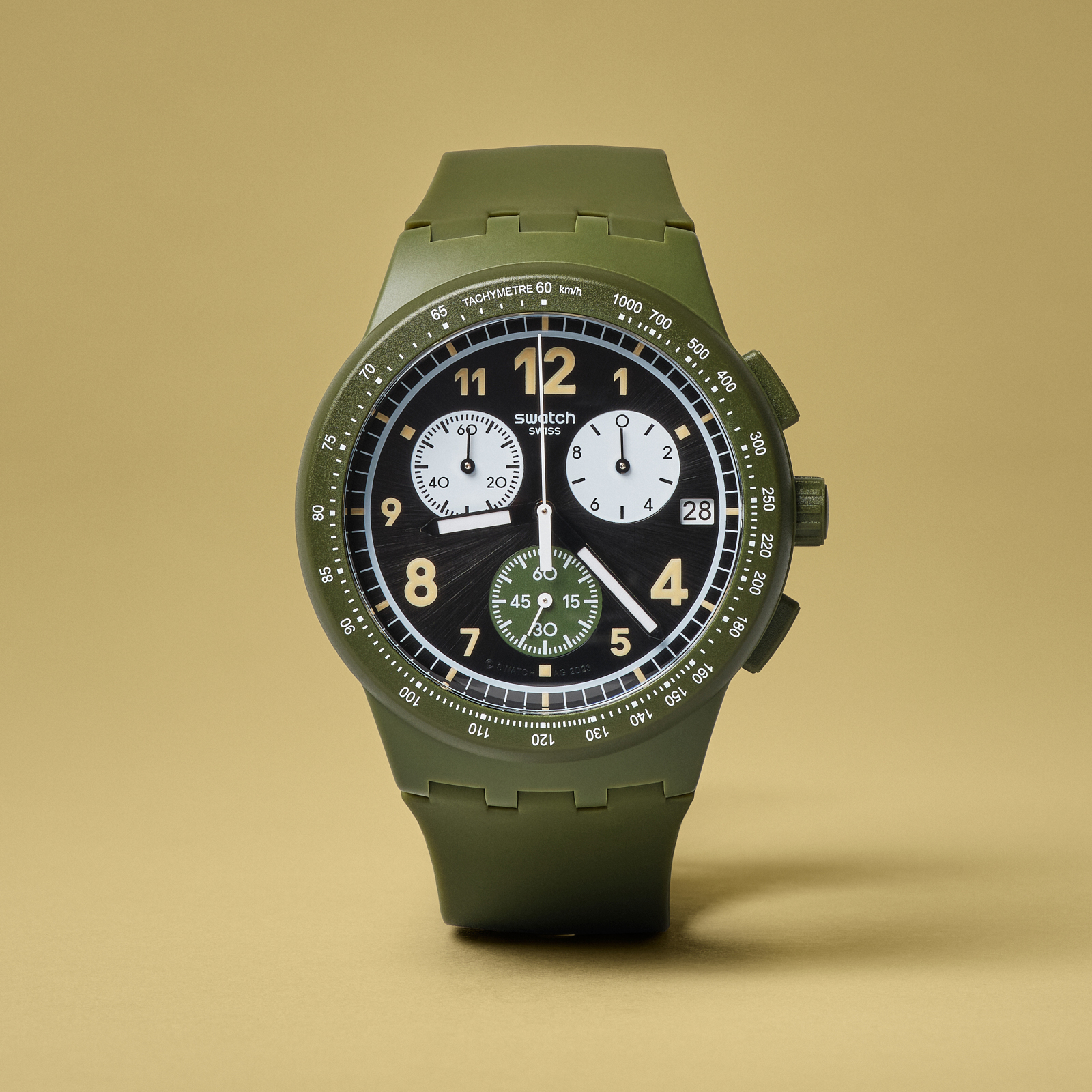 Reloj SWATCH NOTHING BASIC ABOUT GREEN SUSG406 Verde