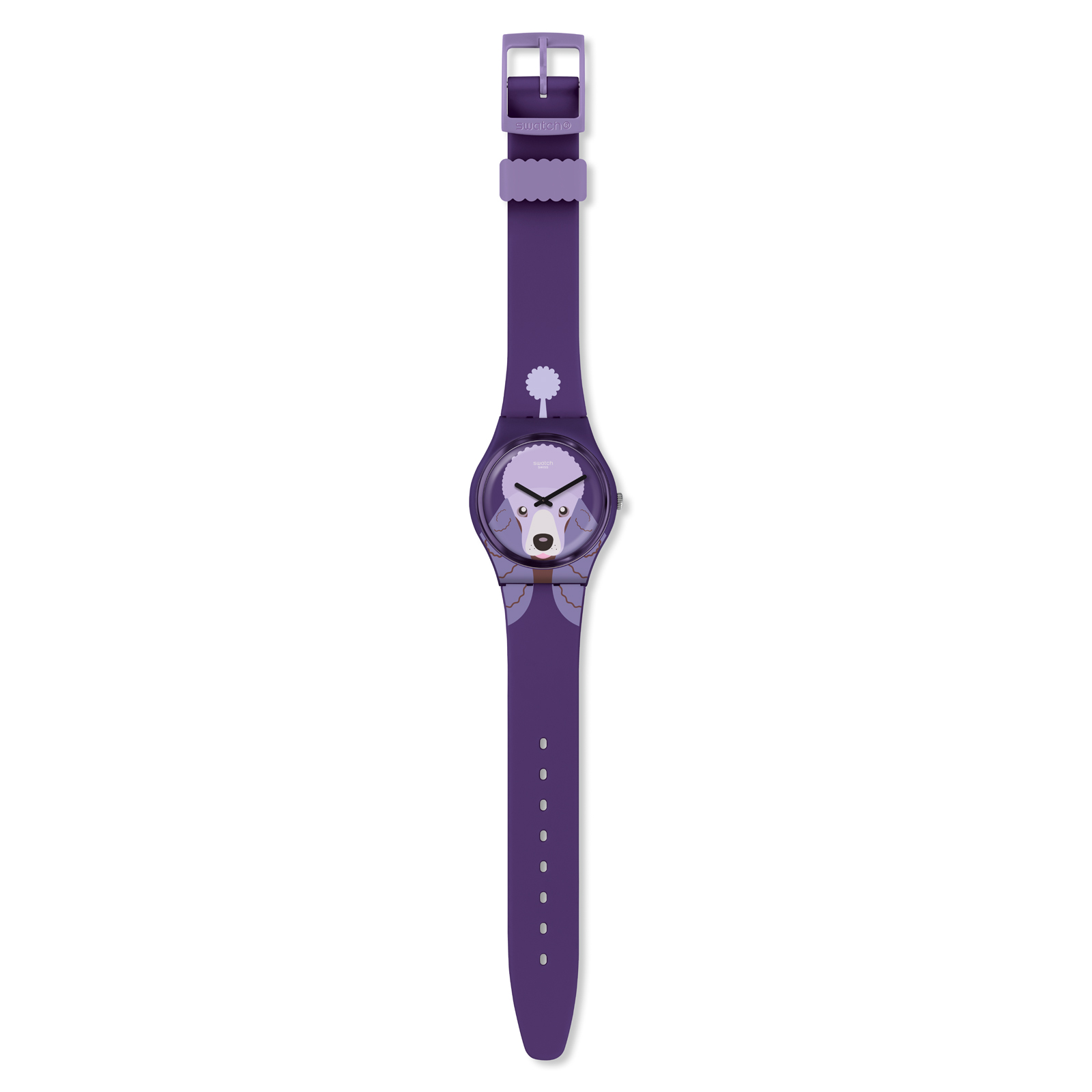Reloj SWATCH PURPLE POODLE GV133 Violeta