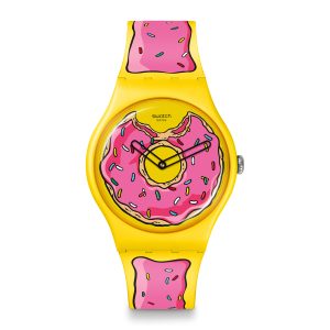 Reloj SWATCH SECONDS OF SWEETNESS SO29Z134 Amarillo