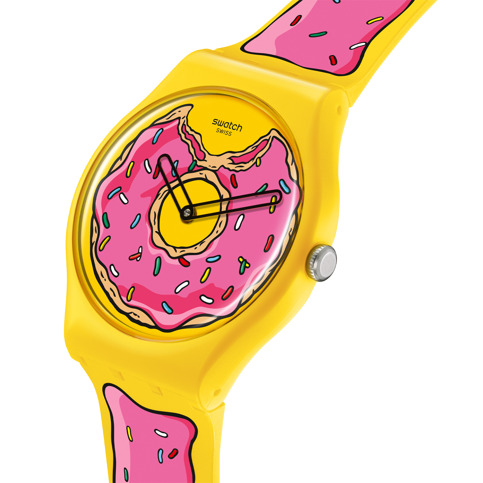 Reloj SWATCH SECONDS OF SWEETNESS SO29Z134 Amarillo