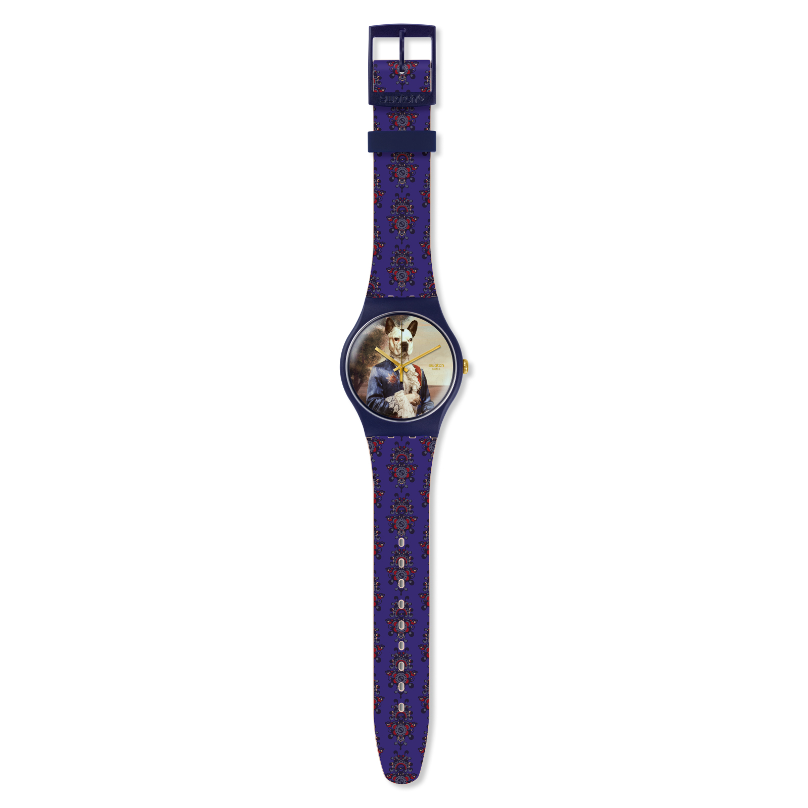 Reloj SWATCH SIR DOG SUON120 Morado