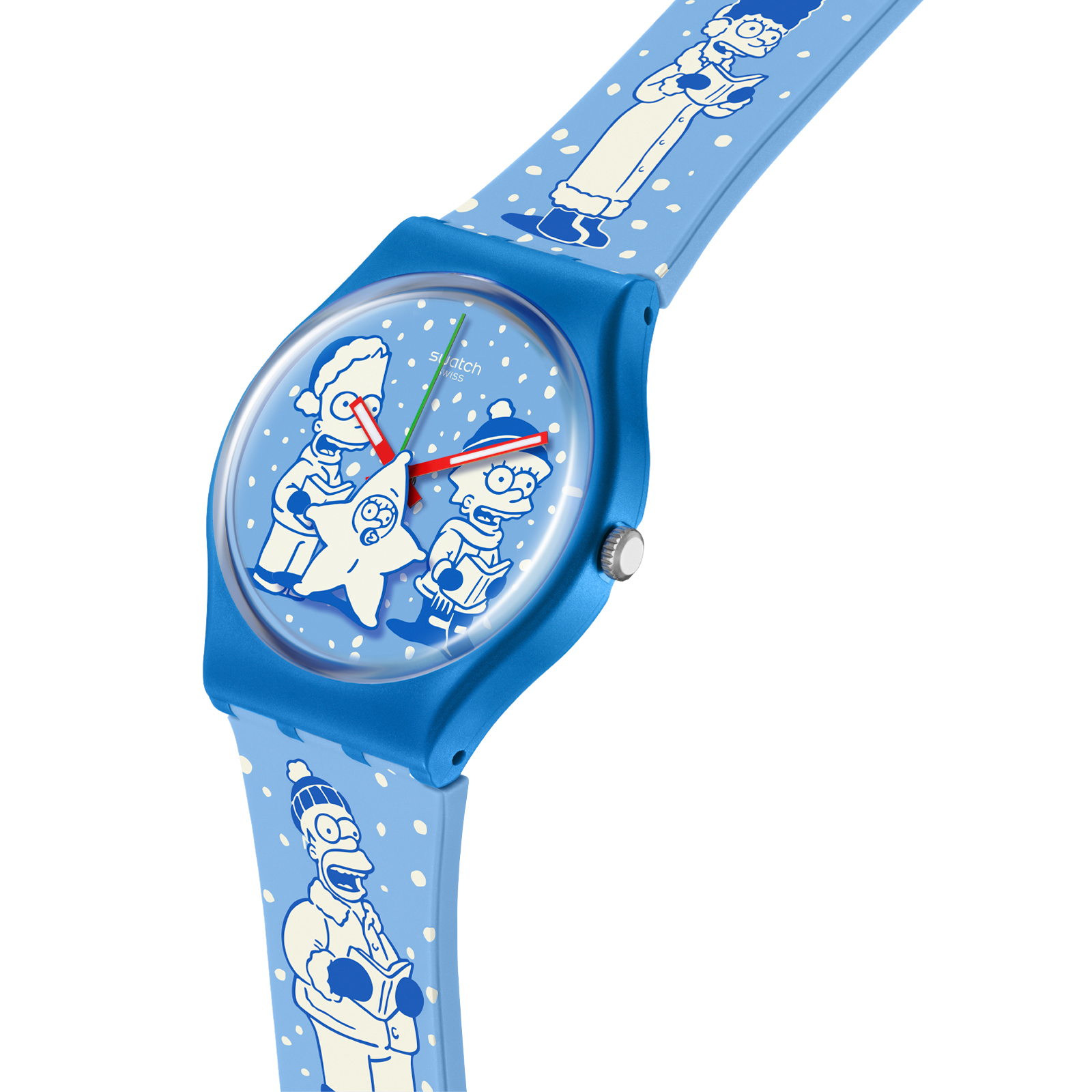 Reloj SWATCH TIDINGS OF JOY SO28Z126 Azul