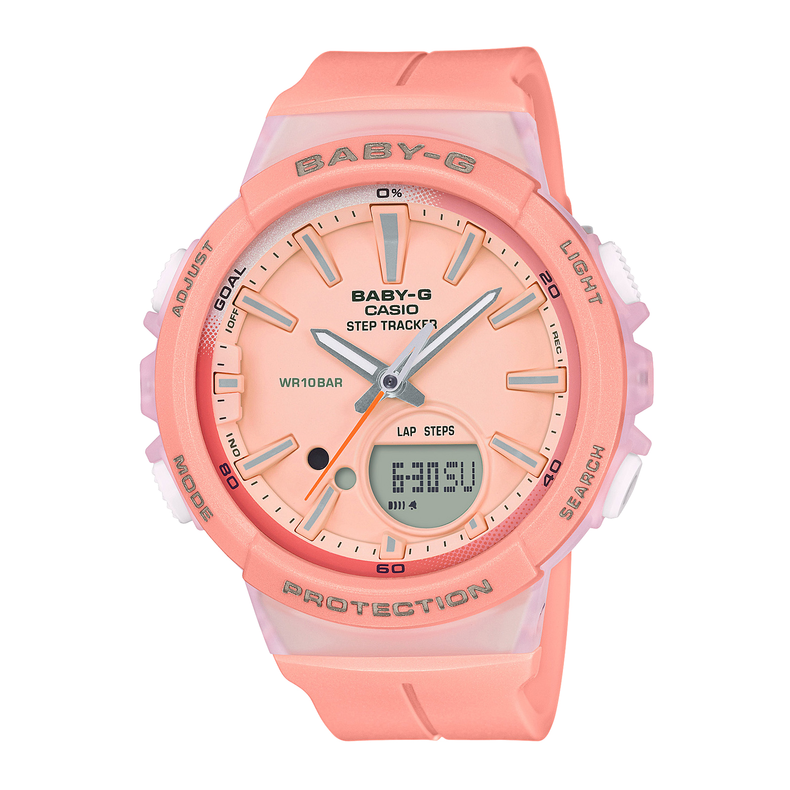 Reloj BABY-G BGS-100-4A Resina Mujer Melón