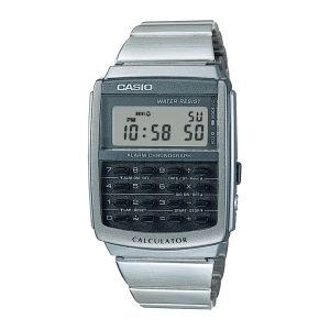 Reloj CASIO CA-506-1D Resina Juvenil Plateado