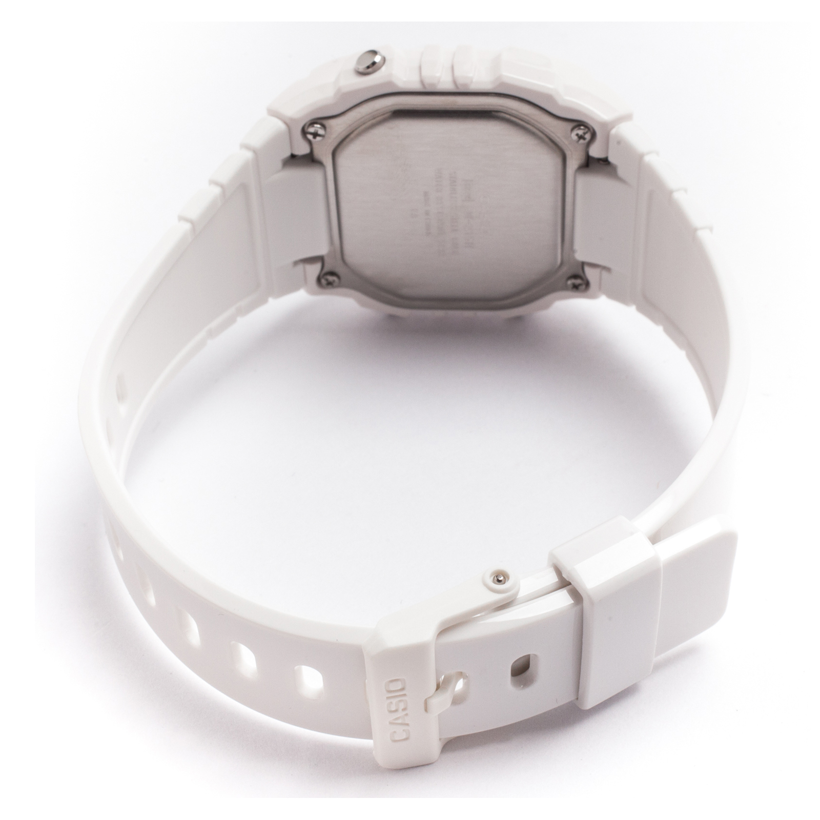 Reloj CASIO W-215H-7A2 Resina Juvenil Blanco