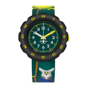 Reloj FLIK FLAK WIZARMAZING ZFPSP061 Niños Negro