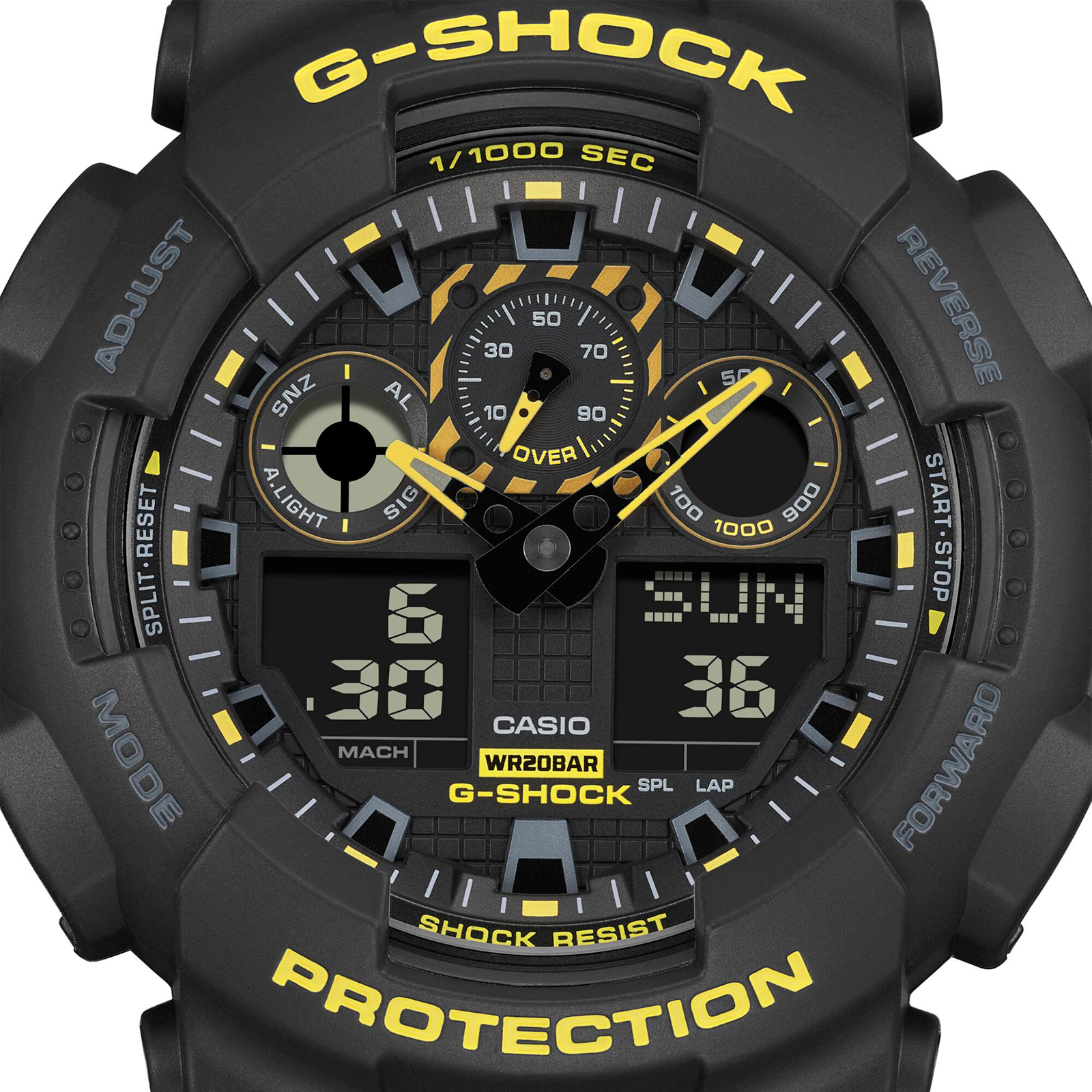 Reloj G-SHOCK GA-100CY-1A Resina Hombre Negro